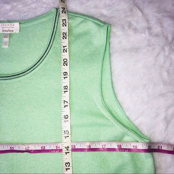 Escada cashmere and silk blend top Sz 44 - Picture 3 of 8